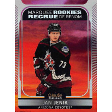 Jenik Jan - 2021-22 O-Pee-Chee Platinum Marquee Rookies Sunset No.234
