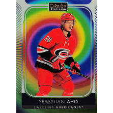 Aho Sebastian - 2021-22 O-Pee-Chee Platinum Rainbow Color Wheel No.12