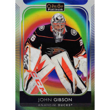 Gibson John - 2021-22 O-Pee-Chee Platinum Rainbow Color Wheel No.17
