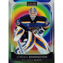 Binnington Jordan - 2021-22 O-Pee-Chee Platinum Rainbow Color Wheel No.50