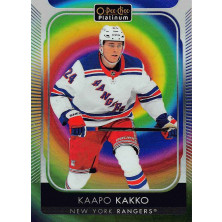 Kakko Kaapo - 2021-22 O-Pee-Chee Platinum Rainbow Color Wheel No.92