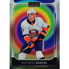Barzal Mathew - 2021-22 O-Pee-Chee Platinum Rainbow Color Wheel No.187