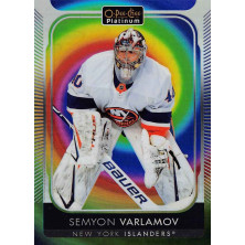 Varlamov Semyon - 2021-22 O-Pee-Chee Platinum Rainbow Color Wheel No.122
