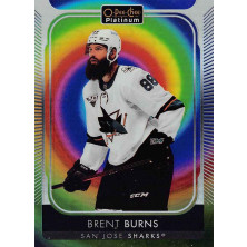 Burns Brent - 2021-22 O-Pee-Chee Platinum Rainbow Color Wheel No.124