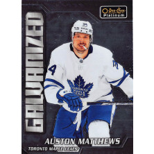 Matthews Auston - 2022-23 O-Pee-Chee Platinum Galvanized No.G2