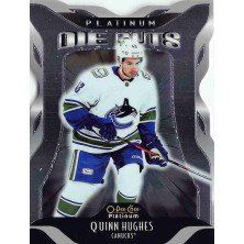 Hughes Quinn - 2021-22 O-Pee-Chee Platinum Platinum Die Cuts No.DC10
