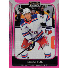 Fox Adam - 2021-22 O-Pee-Chee Platinum Matte Pink No.20