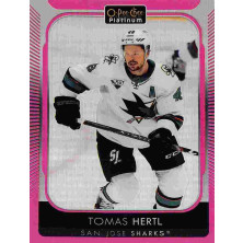 Hertl Tomáš - 2021-22 O-Pee-Chee Platinum Matte Pink No.26