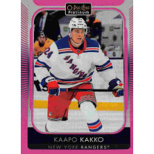 Kakko Kaapo - 2021-22 O-Pee-Chee Platinum Matte Pink No.92
