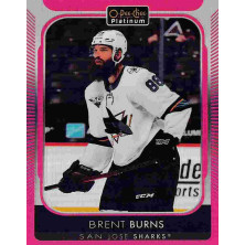 Burns Brent - 2021-22 O-Pee-Chee Platinum Matte Pink No.124