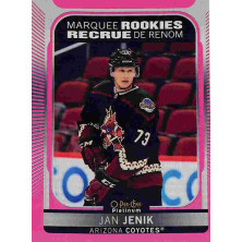 Jeník Jan - 2021-22 O-Pee-Chee Platinum Marquee Rookies Matte Pink No.234