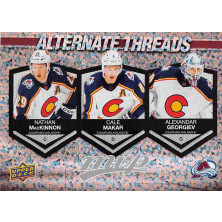 MacKinnon Nathan, Makar Cale, Georgiev Alexandar - 2023-24 MVP Alternate Threads No.1
