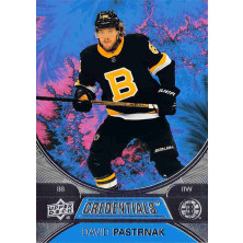 Pastrnak David - 2021-22 Credentials Mandelbrot Fractal No.49