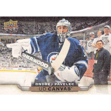 Pavelec Ondřej - 2015-16 Upper Deck Canvas No.C88
