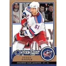 Tyutin Fedor - 2008-09 O-Pee-Chee No.458