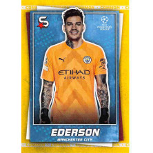 Ederson - 2022-23 Topps UEFA Superstars Common Yellow No.1