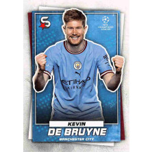 De Bruyne Kevin - 2022-23 Topps UEFA Superstars No.4