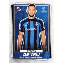 de Vrij Stefan - 2022-23 Topps UEFA Superstars No.77