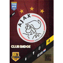 Club Badge Ajax - 2024 Panini Adrenalyn XL FIFA 365 No.AJA3