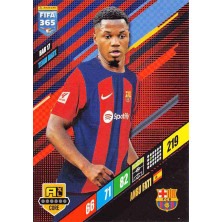 Fati Ansu - 2024 Panini Adrenalyn XL FIFA 365 No.BAR17