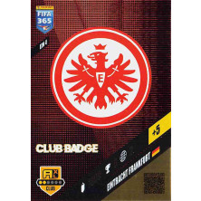 Club Badge Eintracht Fankfurt - 2024 Panini Adrenalyn XL FIFA 365 No.EIN4