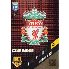 Club Badge Liverpool - 2024 Panini Adrenalyn XL FIFA 365 No.LIV4