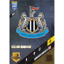 Club Badge Newcastle - 2024 Panini Adrenalyn XL FIFA 365 No.NEW4