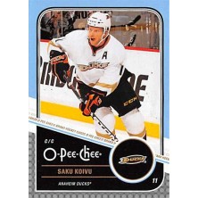 Koivu Saku - 2011-12 O-Pee-Chee No.34