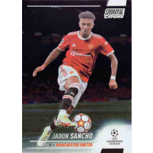 Sancho Jadon - 2021-22 Stadium Club Chrome UCL No.58
