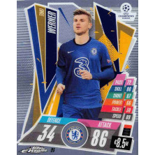 Werner Timo - 2020-21 Topps Chrome Match Attax UCL No.23