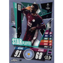 Ndidi Wilfred - 2020-21 Topps Chrome Match Attax UCL No.166