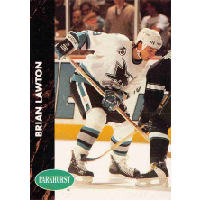 Lawton Brian - 1991-92 Parkhurst French No.167