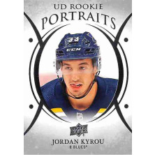 Kyrou Jordan - 2018-19 Upper Deck UD Portraits No.P85