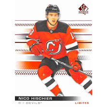 Hischier Nico - 2019-20 SP Authentic Limited Red No.28
