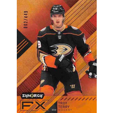 Terry Troy - 2021-22 Synergy Synergy FX Orange No.FX-TT