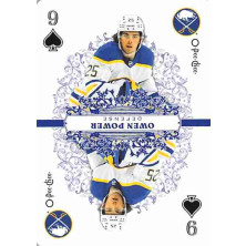 Power Owen - 2022-23 O-Pee-Chee Playing Cards No.9-Spades