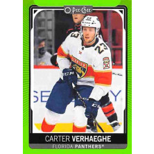 Verhaeghe Carter - 2021-22 O-Pee-Chee Neon Green Border No.94