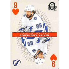 Kucherov Nikita - 2021-22 O-Pee-Chee Playing Cards No.9-HEARTS