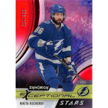 Kucherov Nikita - 2021-22 Synergy Exceptional Stars Red No.ES-KU