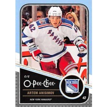 Anisimov Artem - 2011-12 O-Pee-Chee No.199