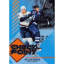 Borgen William - 2024-25 Upper Deck Checkpoint No.20