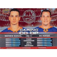 Barzal Mathew, Horvat Bo - 2024-25 Upper Deck Gaming Co-Op No.21