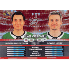 Robertson Jason, Hintz Roope - 2024-25 Upper Deck Gaming Co-Op No.16