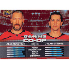 Ovechkin Alex, Strome Dylan - 2024-25 Upper Deck Gaming Co-Op No.11