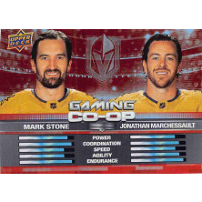Stone Mark, Marchessault Jonathan - 2024-25 Upper Deck Gaming Co-Op No.9