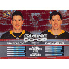 Crosby Sidney, Malkin Evgeni - 2024-25 Upper Deck Gaming Co-Op No.4