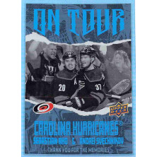 Aho Sebastian, Svechnikov Andrei - 2024-25 Upper Deck On Tour No.11