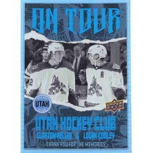 Keller Clayton, Cooley Logan - 2024-25 Upper Deck On Tour No.24