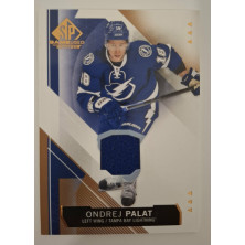 Palát Ondřej - 2015-16 SP Game Used Copper Jersey No.72 A3