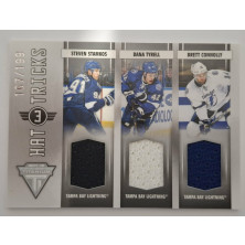 Stamkos Steven, Tyrell Dana, Connolly Brett - 2011-12 Titanium Hat Tricks No.18 A3